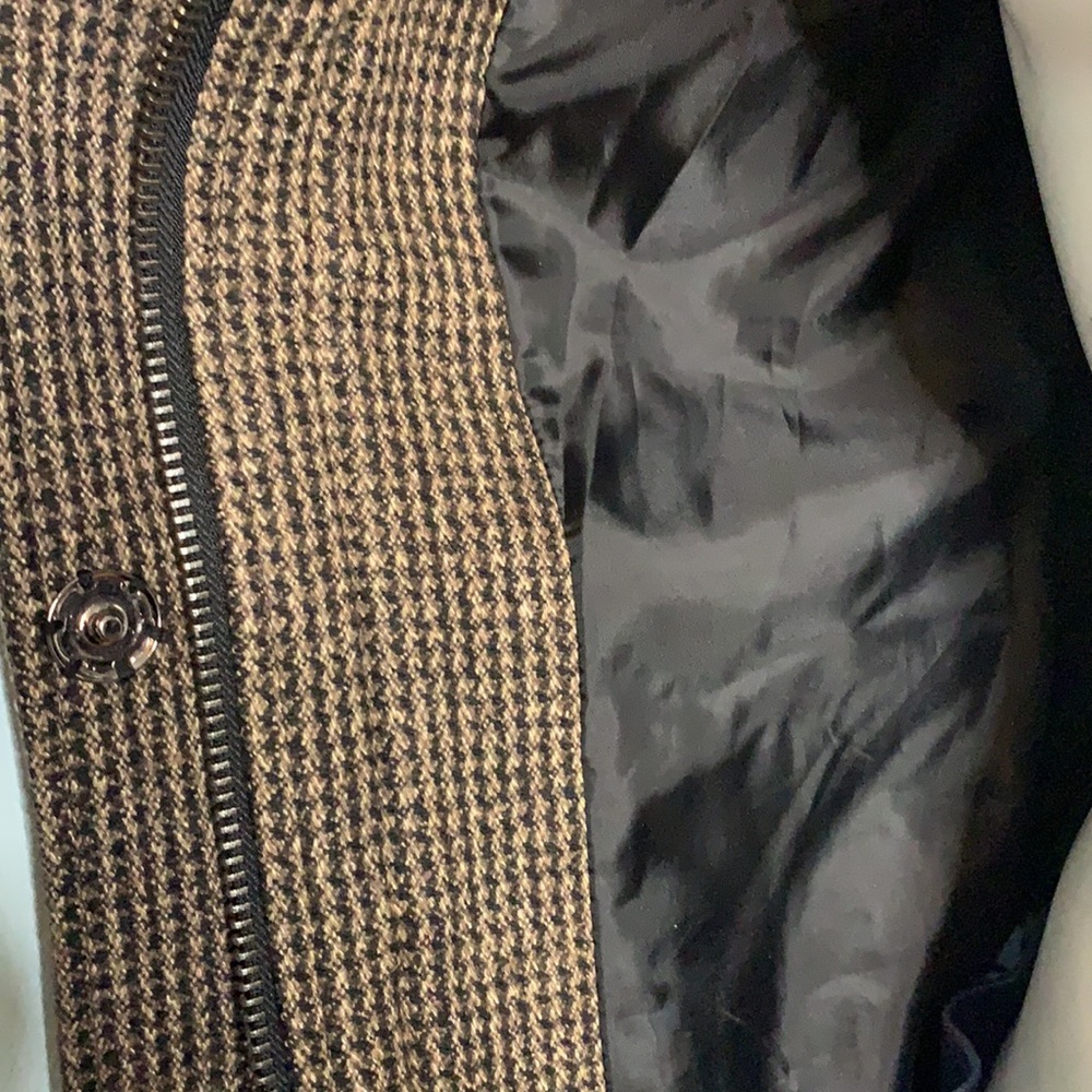 Zara’s Basic Wool Blend Wrap Collar With Hood Coat - image 8